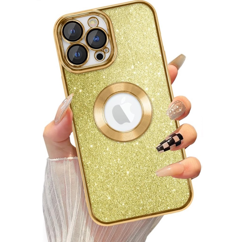 iPhone 13 Pro Max Glitter Case✨💛